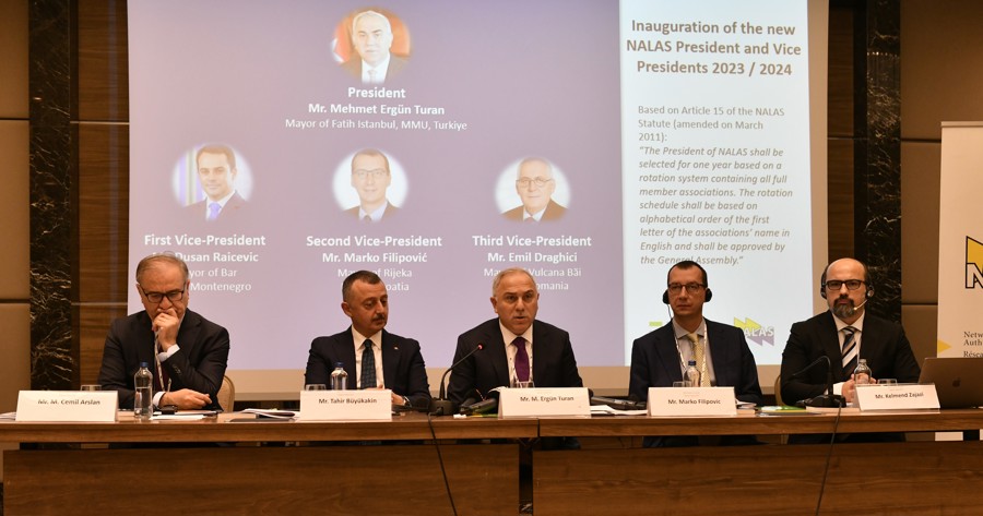 Güneydoğu Avrupa Yerel Yönetim Birlikleri Ağı NALAS’ın Başkanlık Koltuğu 2023’te Türkiye’nin}
