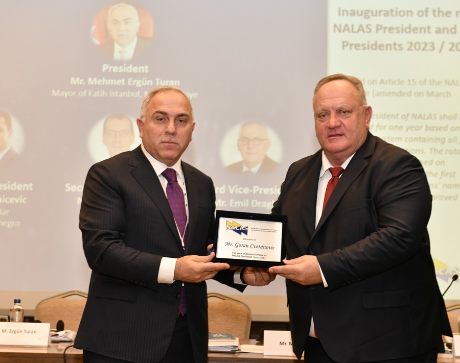 Güneydoğu Avrupa Yerel Yönetim Birlikleri Ağı NALAS’ın Başkanlık Koltuğu 2023’te Türkiye’nin}