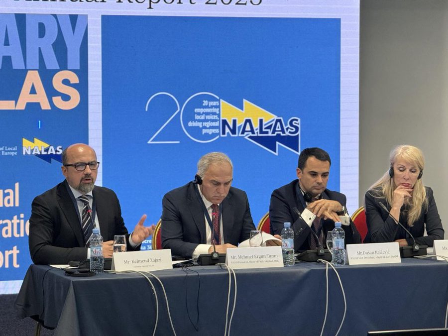 Güneydoğu Avrupa Yerel Yönetim Birlikleri Ağı NALAS’ın Başkanlık Koltuğu Devredildi }