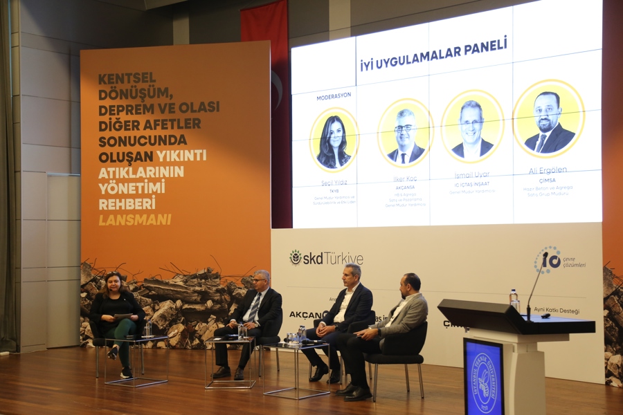 Yıkıntı Atıklarının Yönetimi Rehberi İçin Lansman Yapıldı}