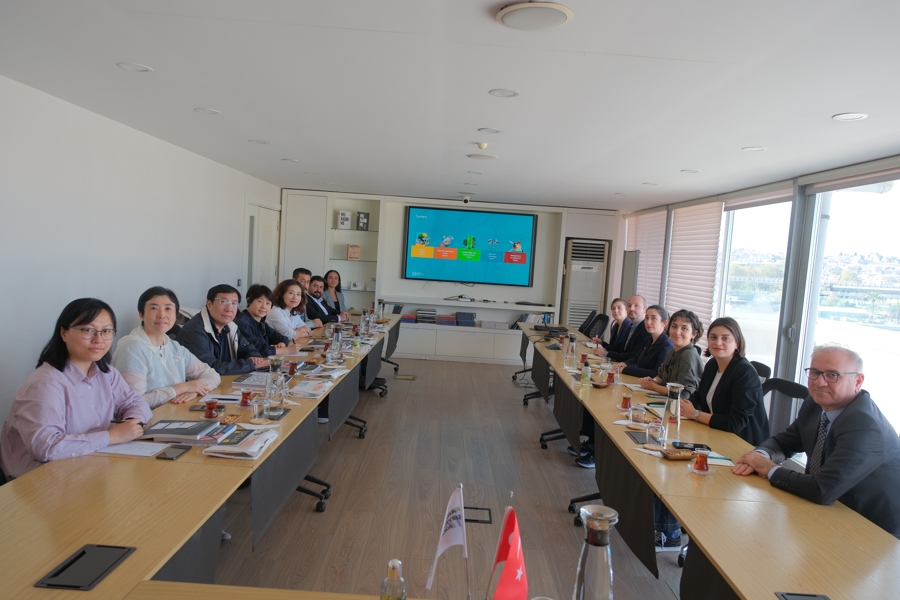 Delegation from Shanghai Visits Marmara Municipalities Union}