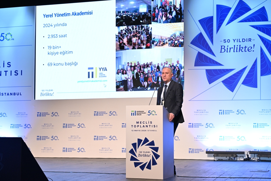 50 Yıldır Birlik'te: MBB, Meclis Toplantısı'nı 50. Yıl ve Marmara Denizi Temasıyla Gerçekleştirdi}