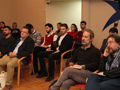 Derviş Zaim MBB'de Katılımcılarla Buluştu}