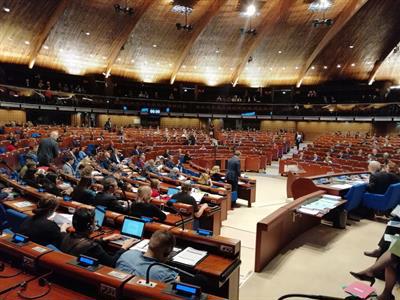 Başkan Büyükakın Avrupa Konseyi’nde Türkiye’yi Temsil Etti}