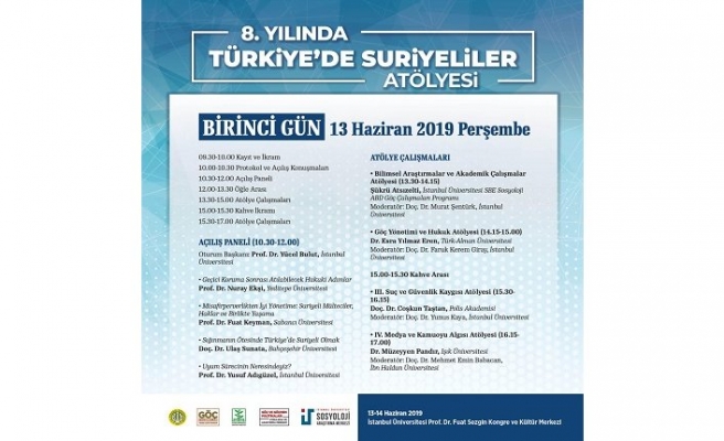8. Yılında Türkiye’de Suriyeliler Atölyesi}