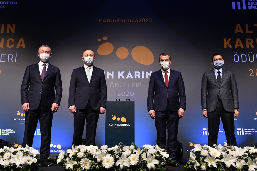 Projects Of Marmara Municipalities Crowned With Golden Ant}
