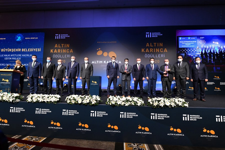 Projects Of Marmara Municipalities Crowned With Golden Ant}