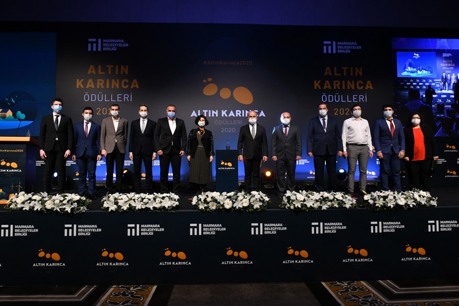 Projects Of Marmara Municipalities Crowned With Golden Ant}