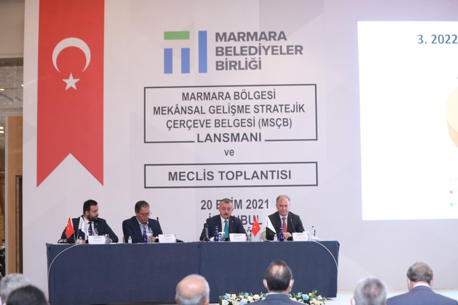Marmara Bölgesi Mekânsal Gelişme Stratejik Çerçeve Belgesi Tanıtıldı}