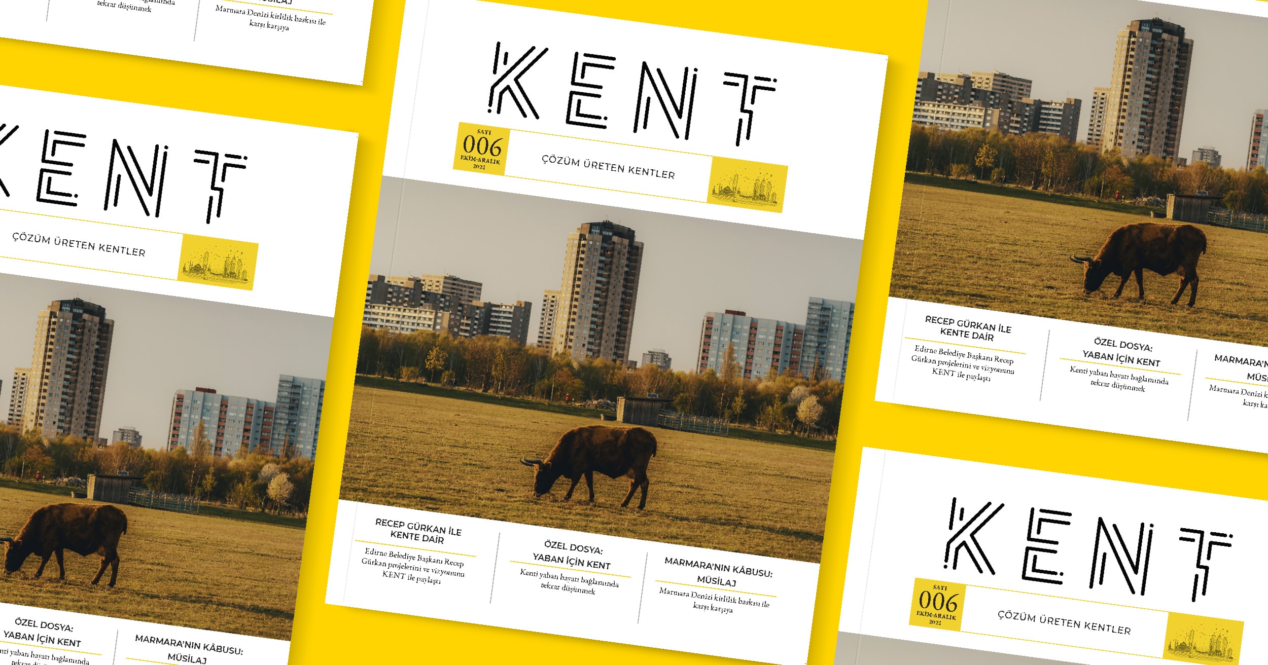 Kent’in Yeni Sayısı “Yaban İçin Kent” Kapak Dosyasıyla Çıktı}