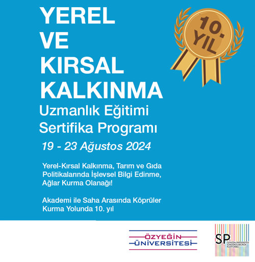 Yerel ve Kırsal Kalkınma Uzmanlık Eğitimi Sertifika Programı