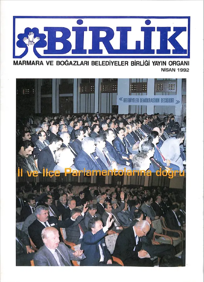 Birlik Dergisi - Nisan 1992
                                    Resmi