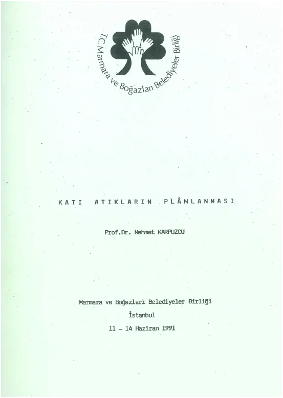 Katı Atıkların Planlanması (1991)