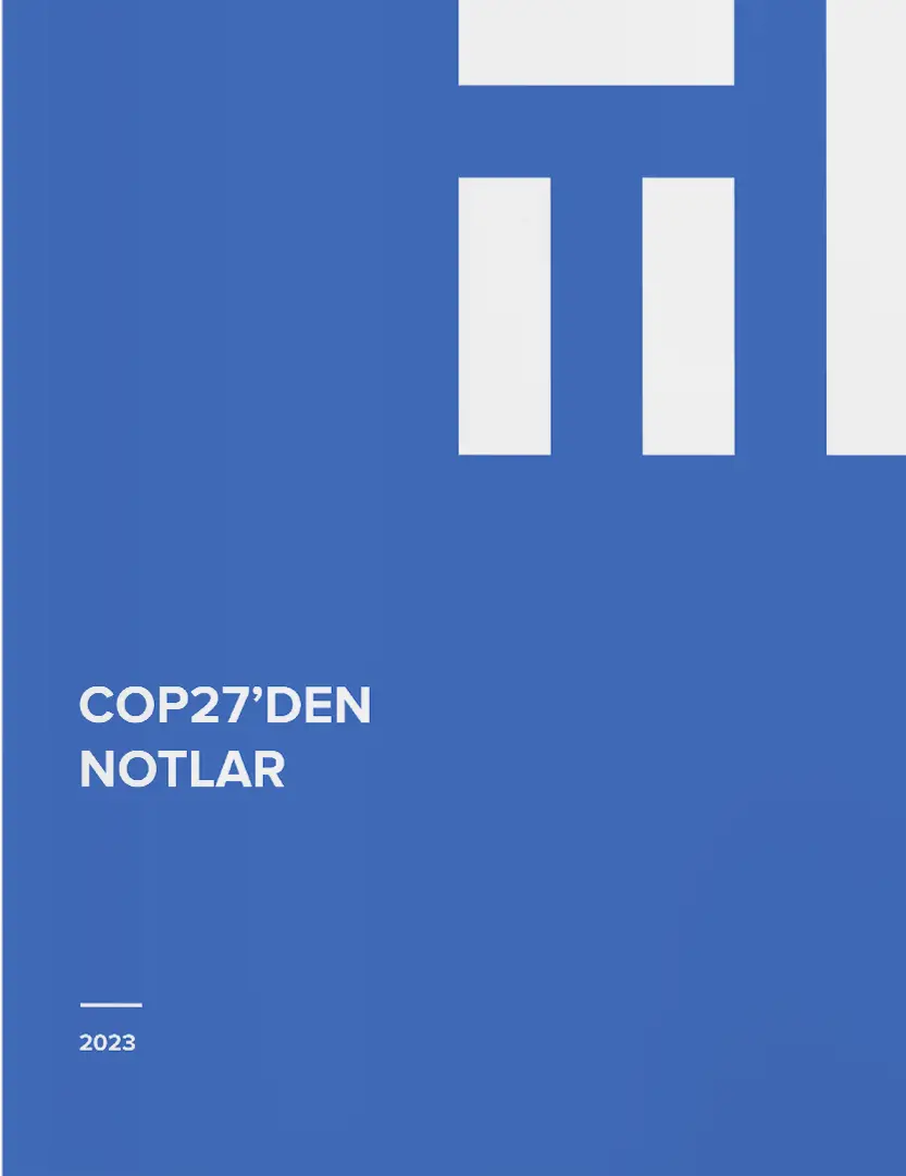 COP27'den Notlar
                        Resmi