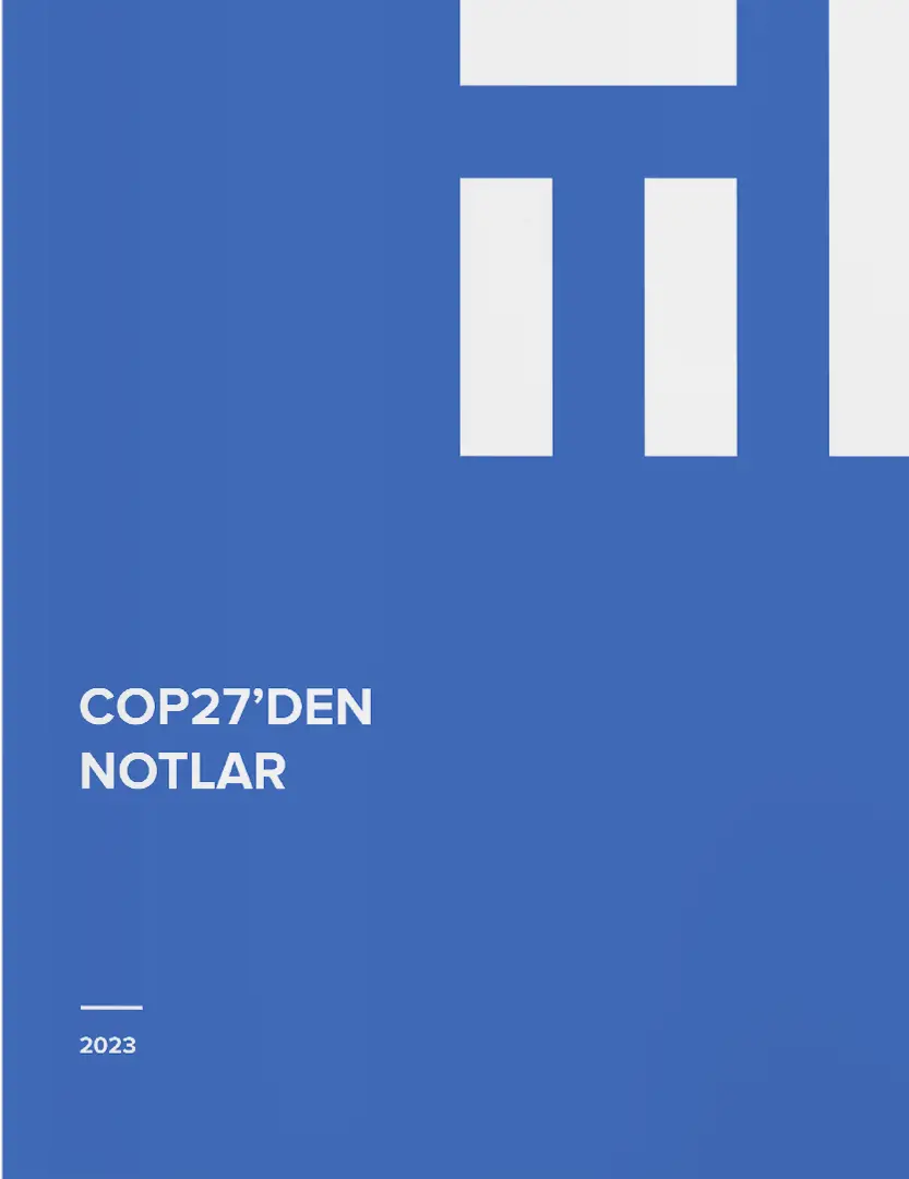 COP27'den Notlar
                                    Resmi