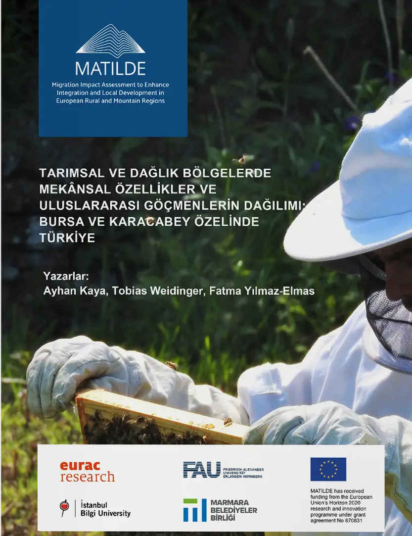 Matilde Projesi Bursa Özelinde Türkiye Uluslararası Göçmenler Raporu
Resmi